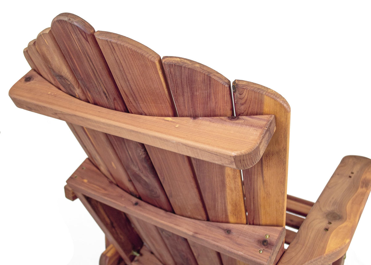 23" Cedar Adirondack Swivel Glider I27086