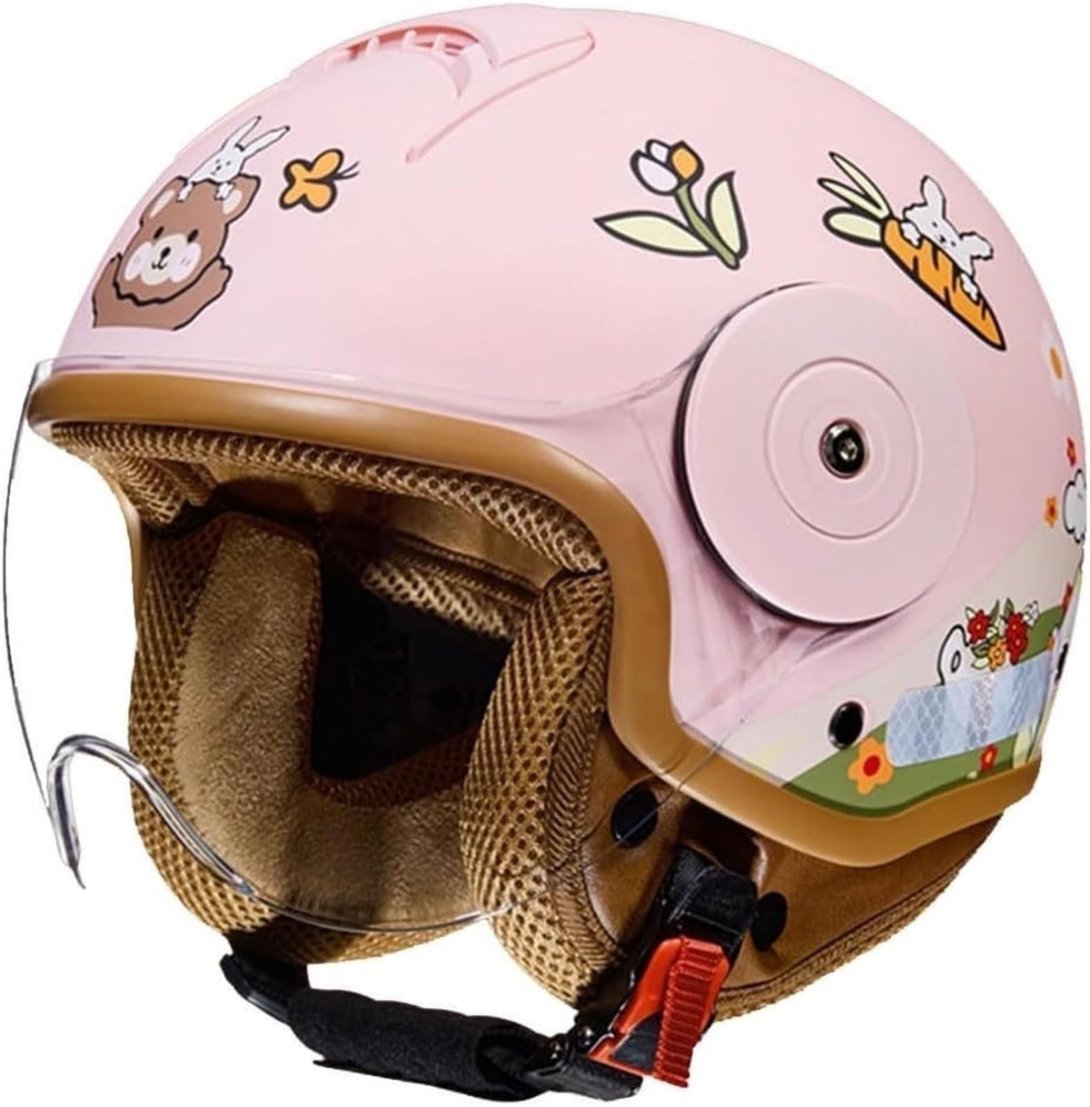 DOT Approved Kids 3/4 Motorcycle Half Helmet P551