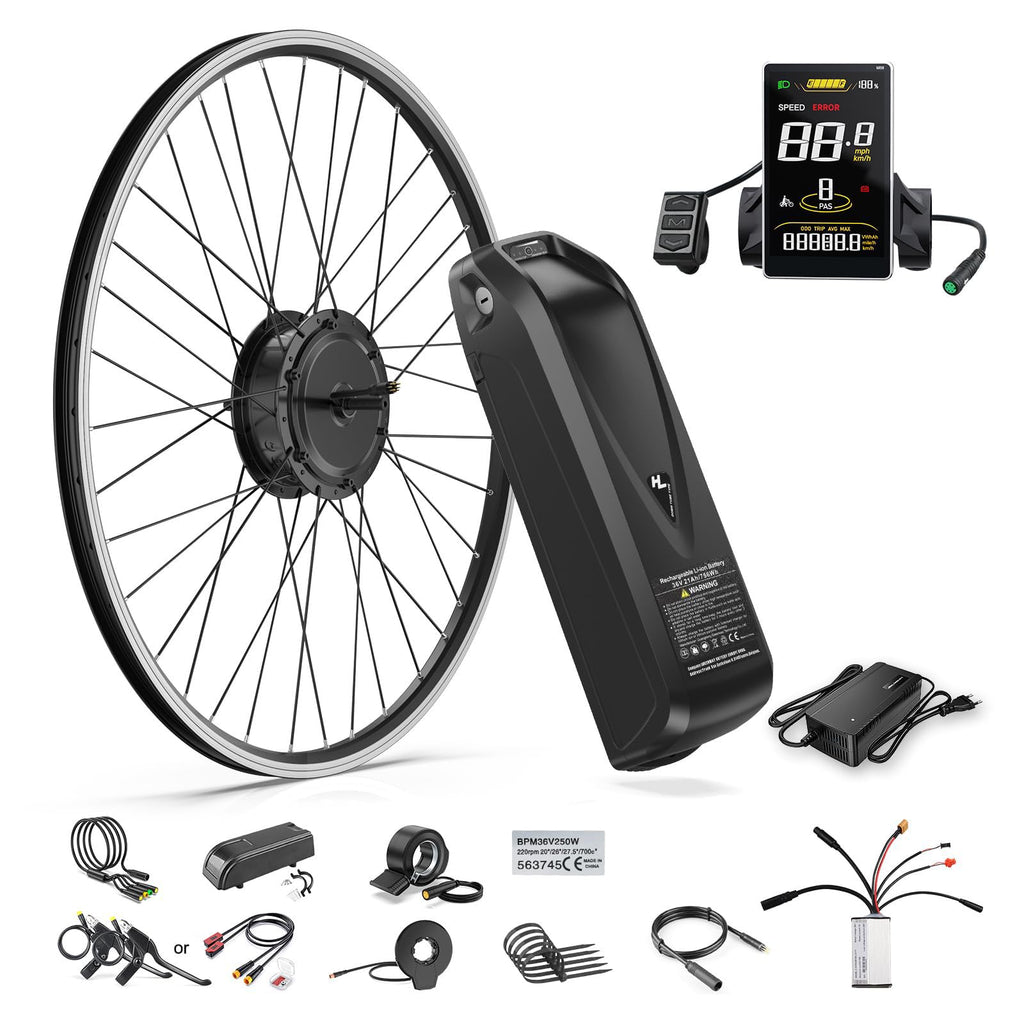 48V 500W Front Hub Motor Ebike Conversion Kit P65514