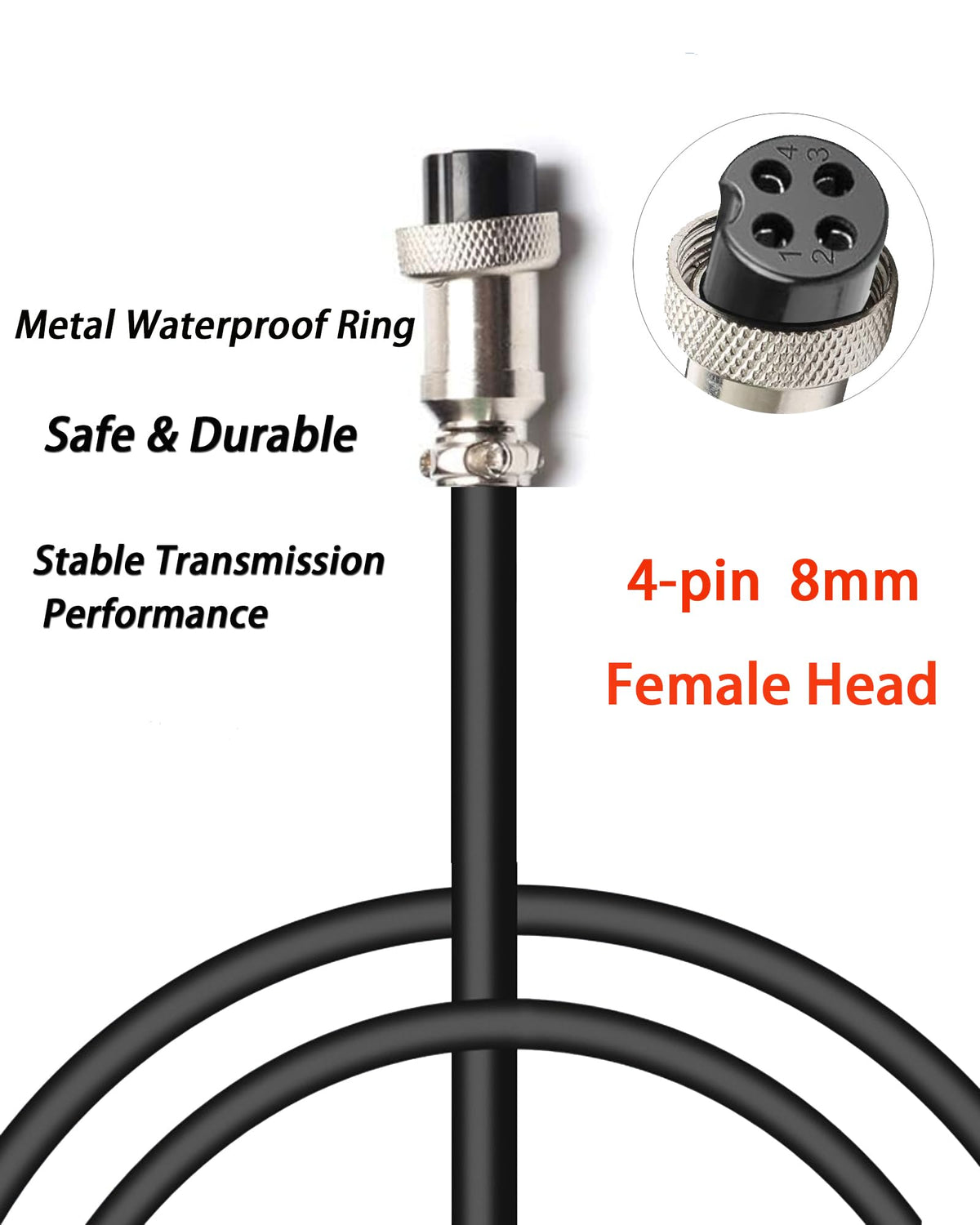 Electric Scooter Charger 63V 2A 4 Prong H3633