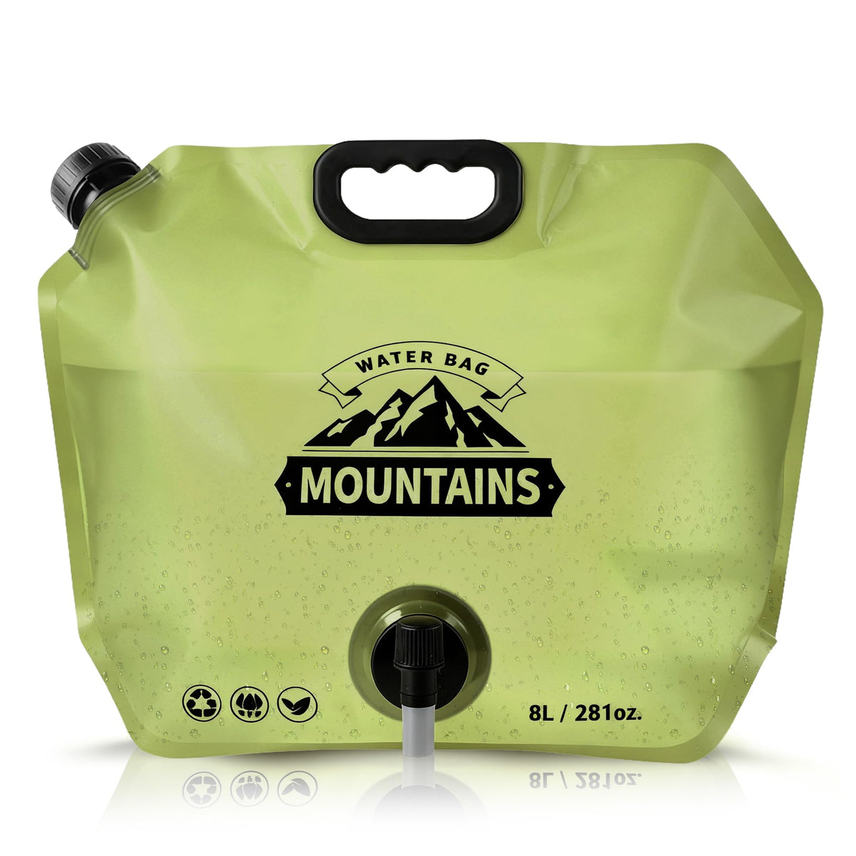 Collapsible 2 Gallon BPA-free Water Container O33392