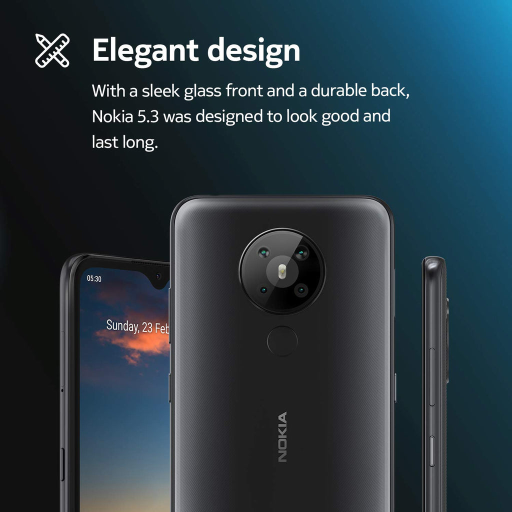 Unlocked Smartphone 4/64GB Charcoal N482
