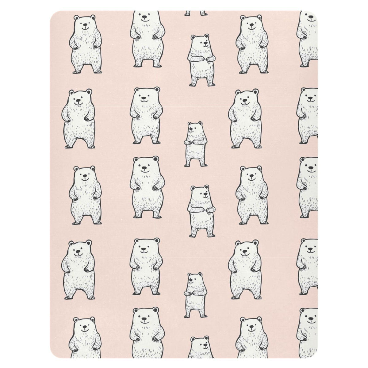 Soft Breathable Microfiber Crib Sheet, Standard Size 28in x 52in L234