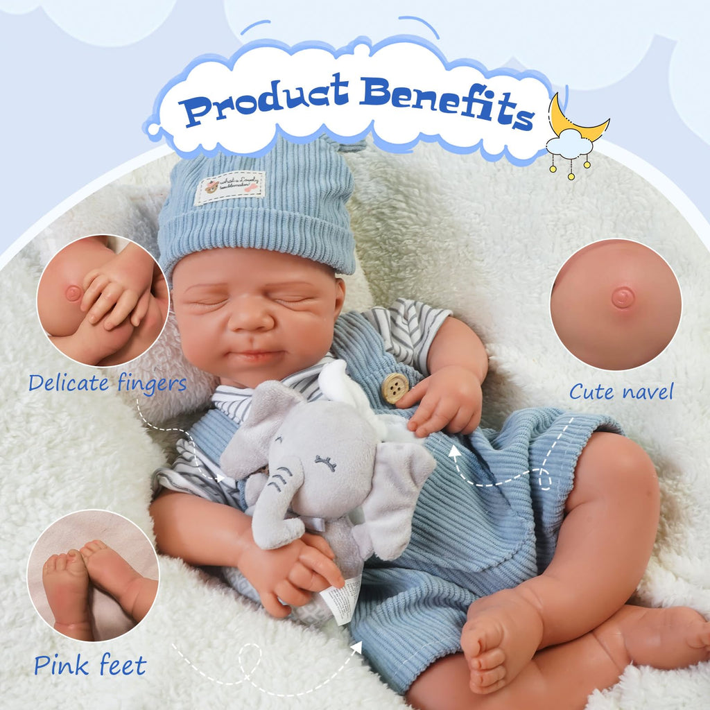 20 Inch Full Silicone Baby Doll Z72991