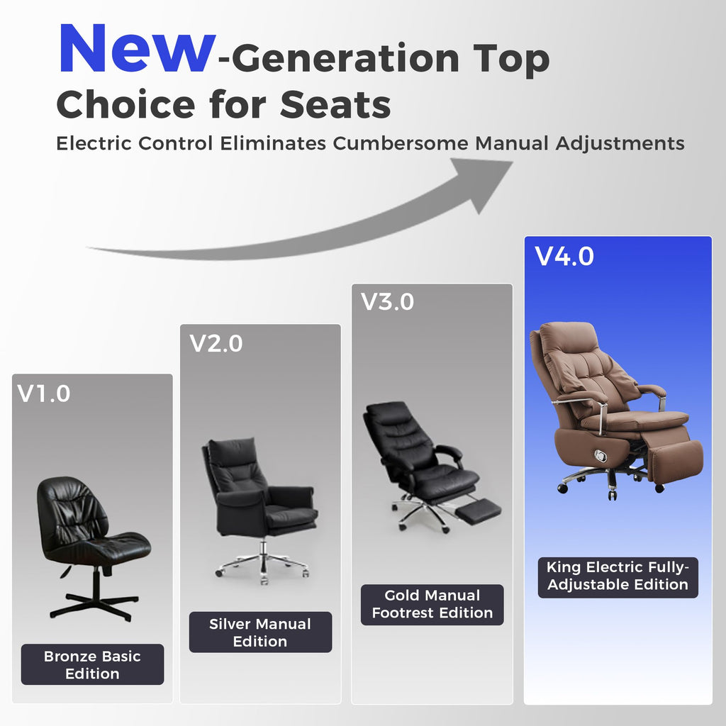 Brown PU Leather Recliner Chair with Footrest 400LBS M100473