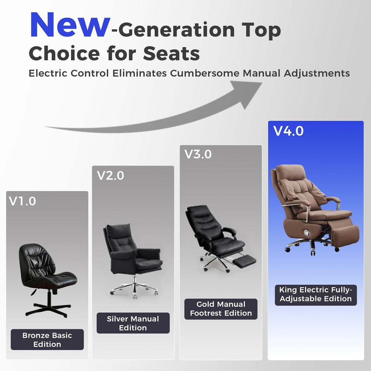 Brown PU Leather Recliner Chair with Footrest 400LBS M100473