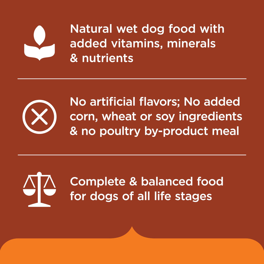 Savory Favorites Wet Dog Food Variety Pack, 8 oz Tubs S6296