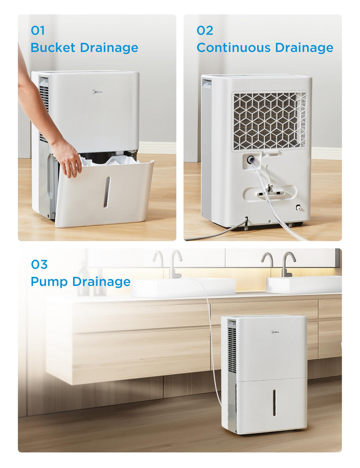 50 Pint Dehumidifier with Pump L415