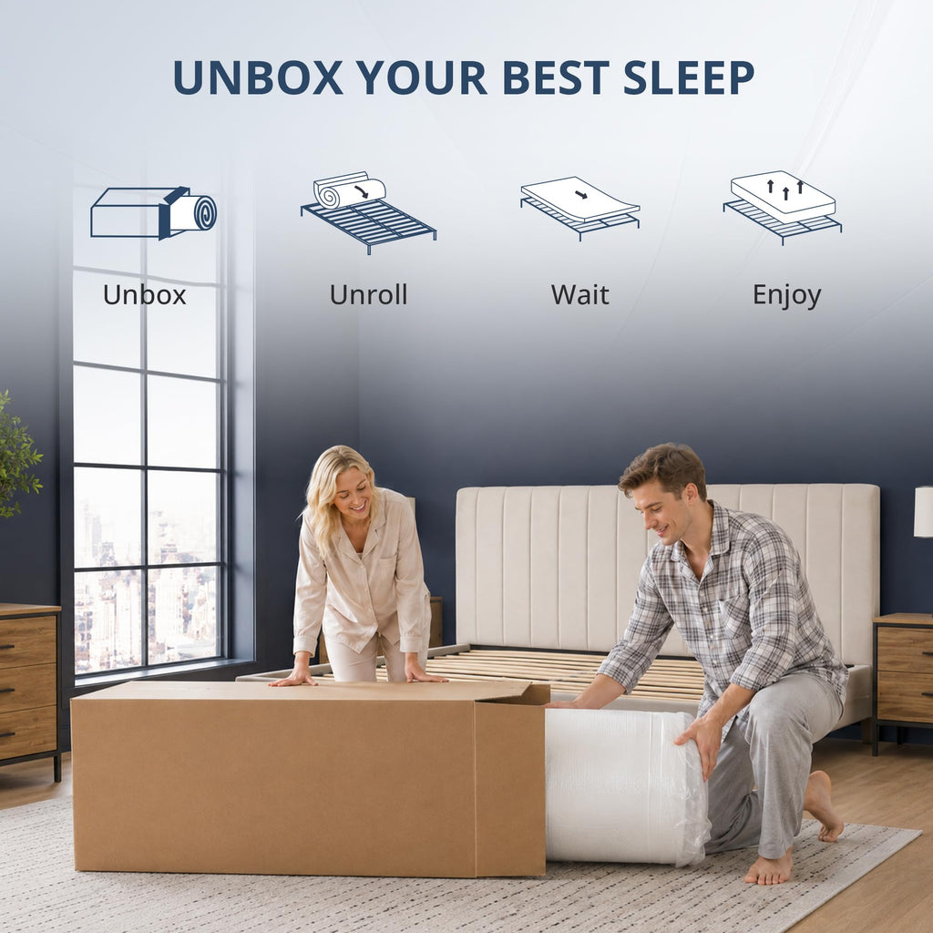 Twin 6 Inch Gel Memory Foam Mattress Y31116