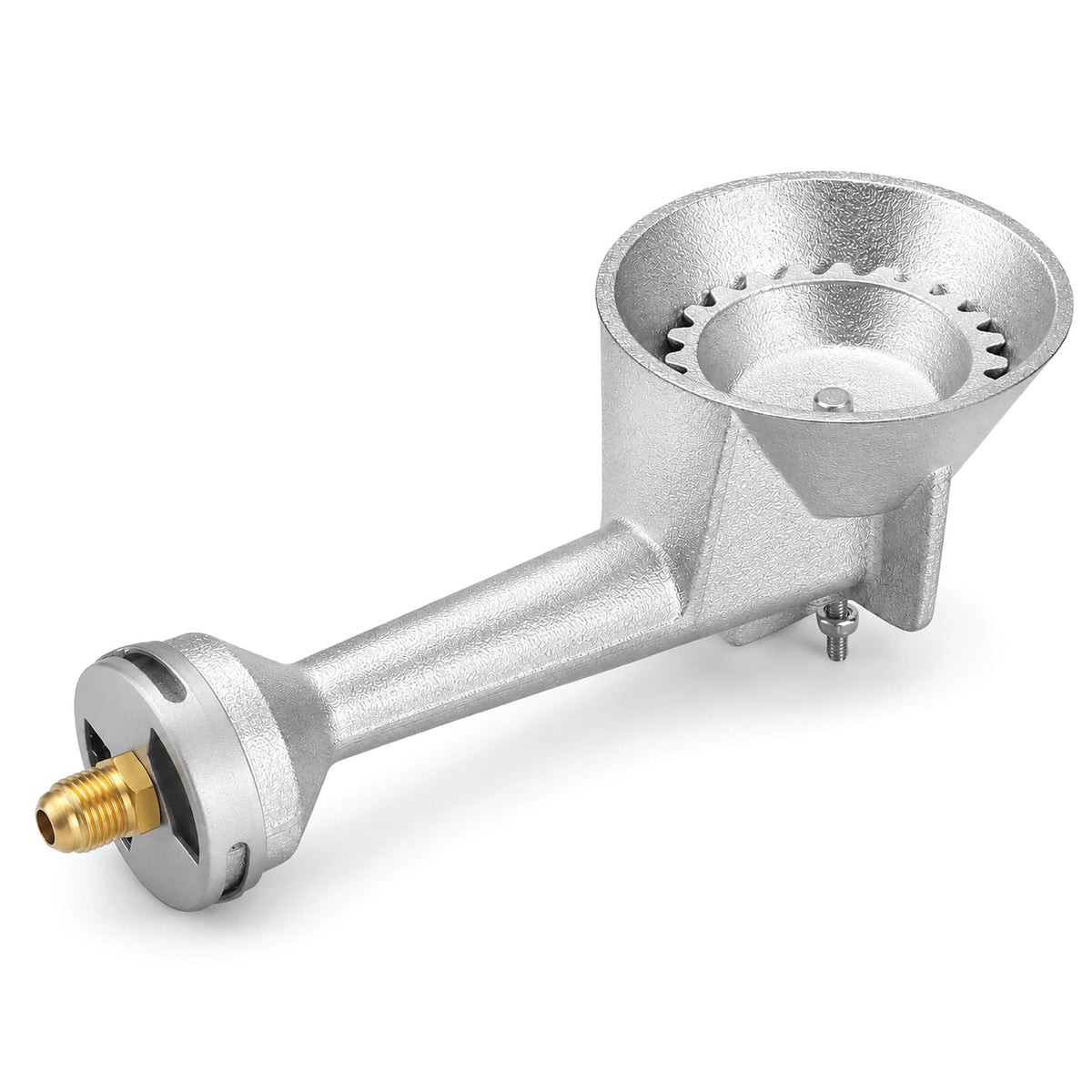 Propane High Pressure Cast-Iron Round Burner Head with Brass Fitting Orifice O18774