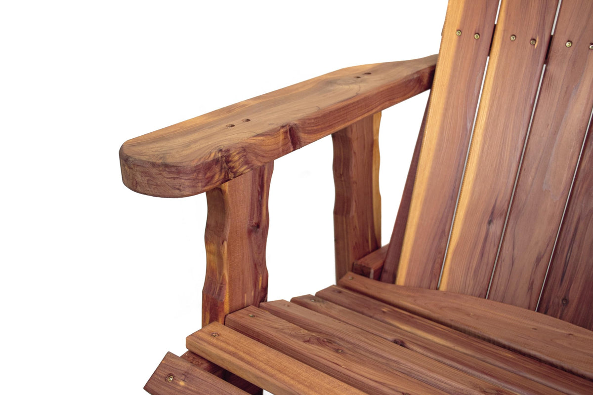 23" Cedar Adirondack Swivel Glider I27086