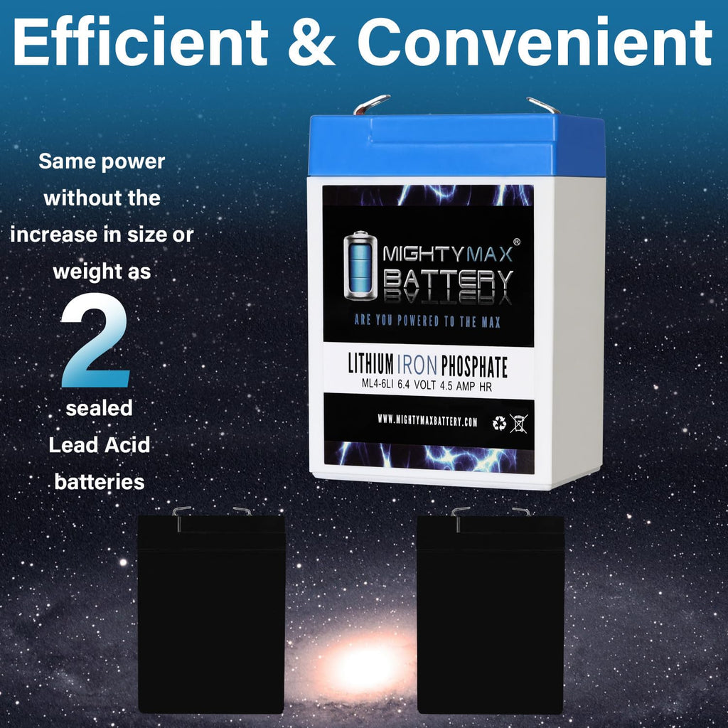6V 4.5AH Lithium Replacement Battery L991809