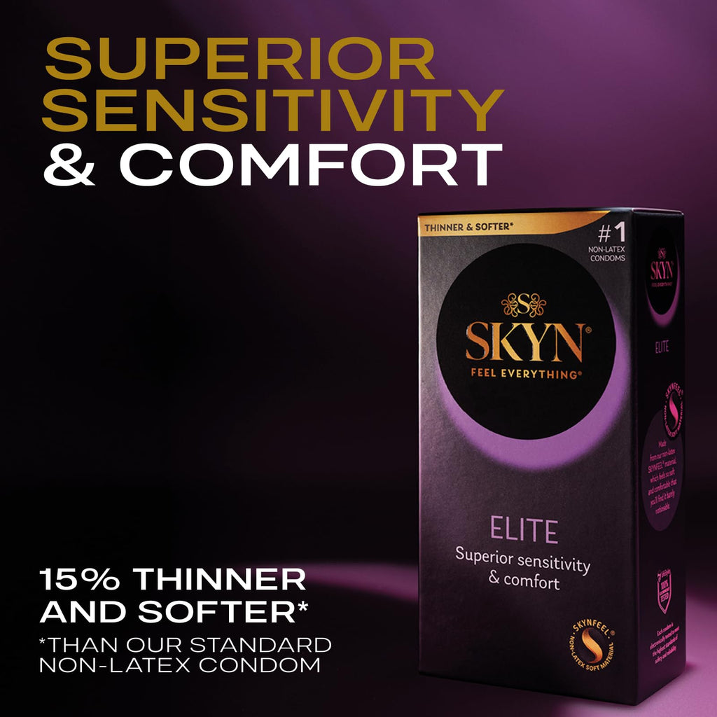 10 Count Ultra-Thin Lubricated Latex-Free Condoms N487321