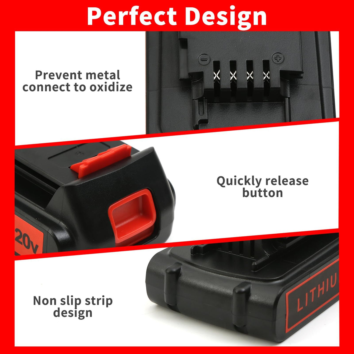 20V 4.0Ah Lithium Battery 2 Pack I415521