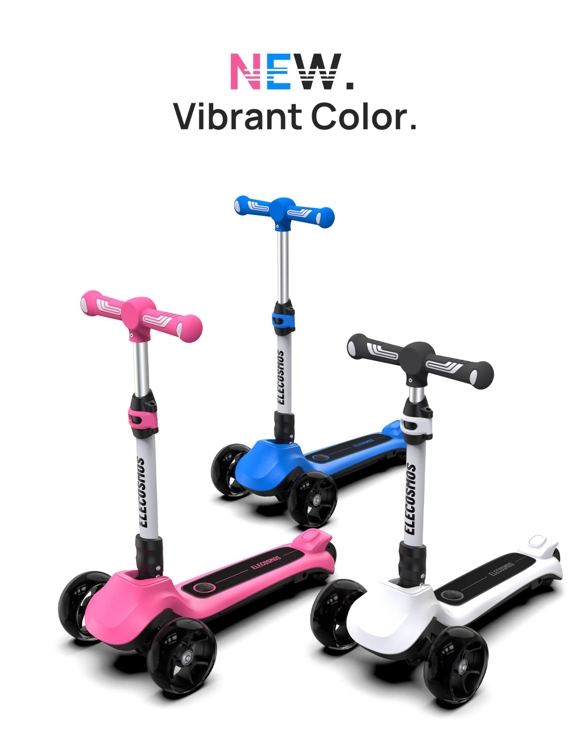 Kids Electric Scooter with LED Wheels Q313009