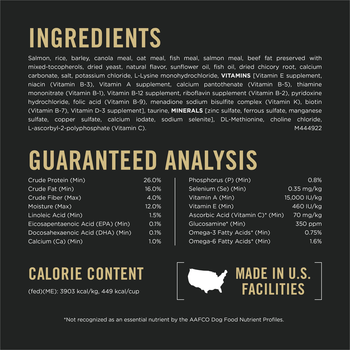 Salmon Dry Dog Food P9259