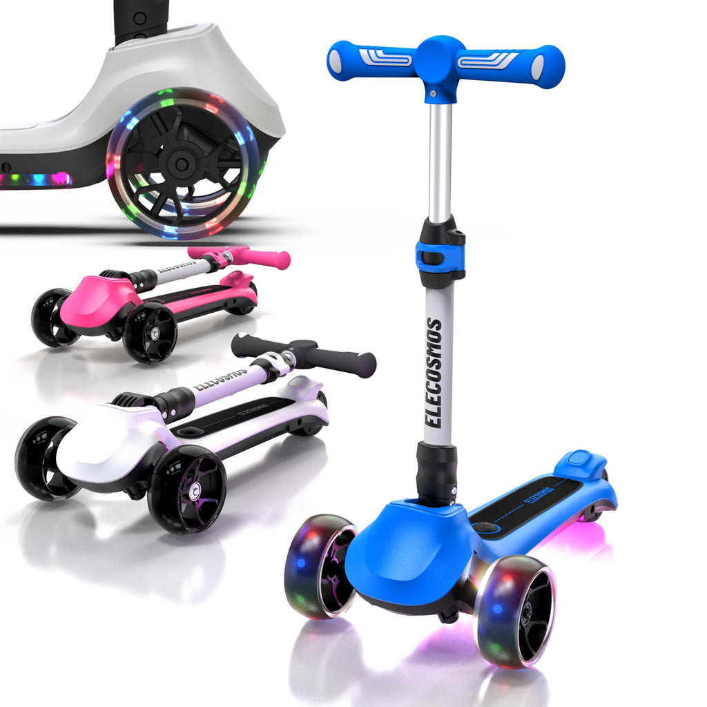 Kids Electric Scooter with LED Wheels Q313009