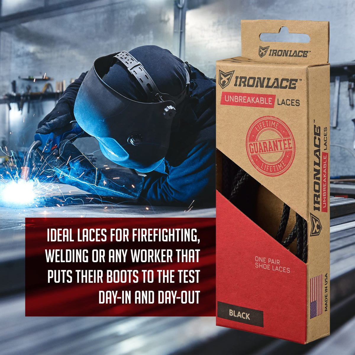 Waterproof Fire Resistant Bootlaces M433