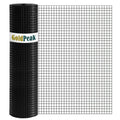 Black 1/2 inch 19 Gauge Wire Mesh Roll F328