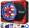 2000W 10 Inch Underseat Car Subwoofer and Amp Package L6633