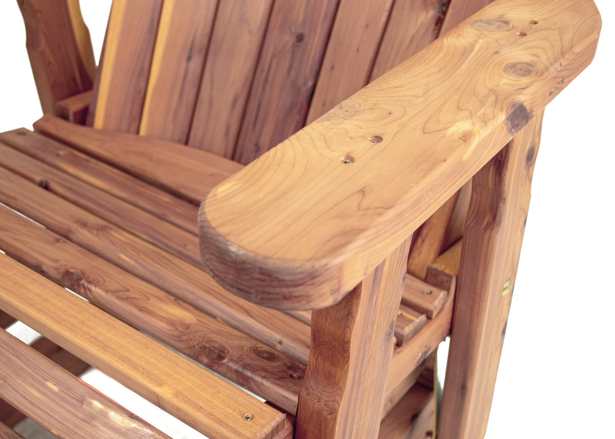 23" Cedar Adirondack Swivel Glider I27086