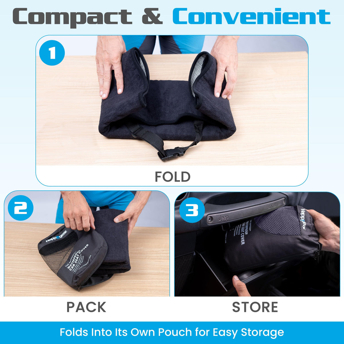 Waterproof Car Seat Cover & Protector, Black Z222688