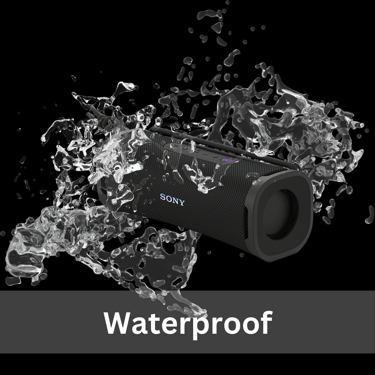 Black 2-Pack Portable Bluetooth Speaker H2185