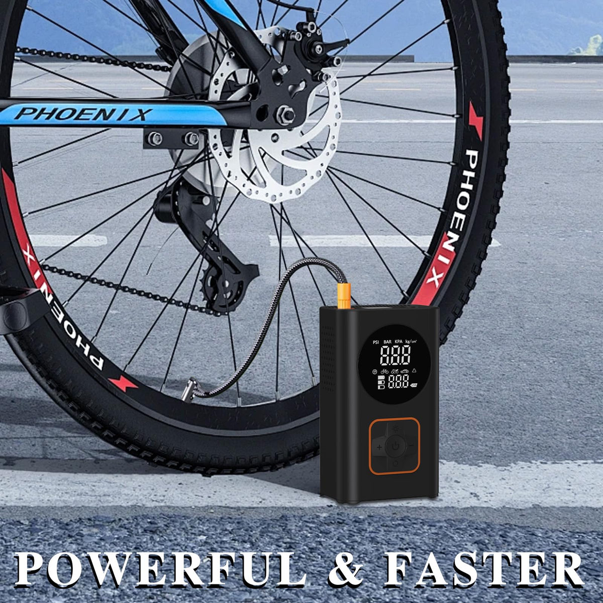 150 PSI Portable Air Compressor with Digital Pressure Gauge N993189