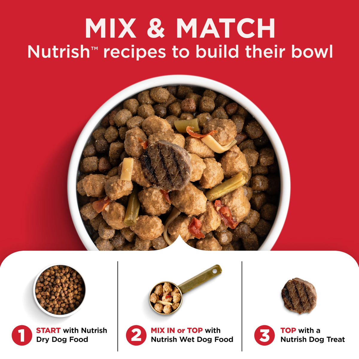 Savory Favorites Wet Dog Food Variety Pack, 8 oz Tubs S6296