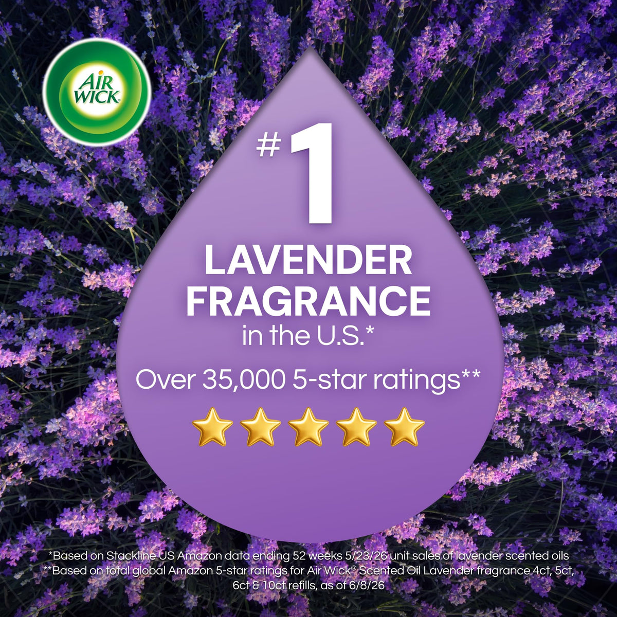 Lavender & Chamomile Plug In Refills 10 count S2868