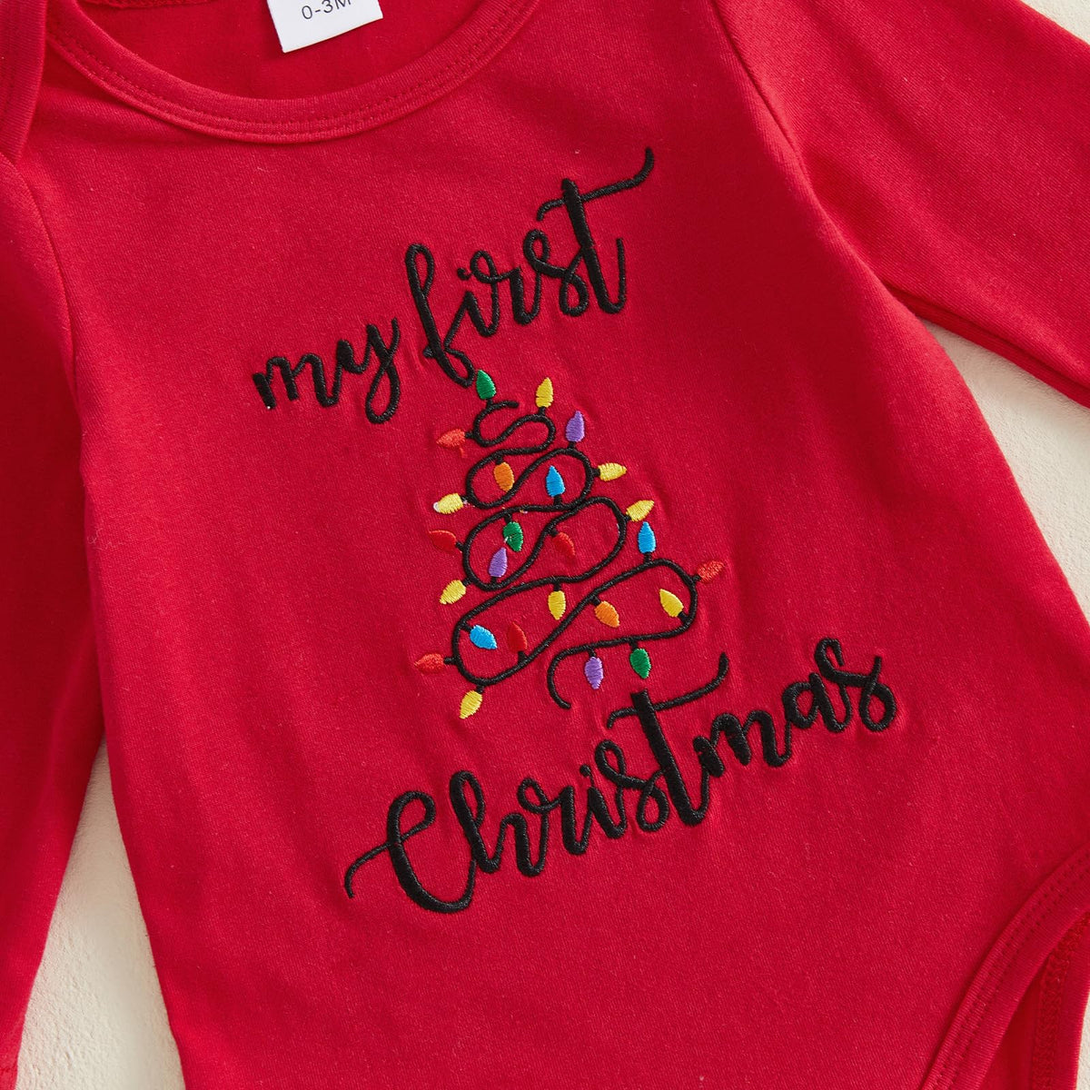 Christmas Baby Boy Outfit Romper Pants Hat M18868