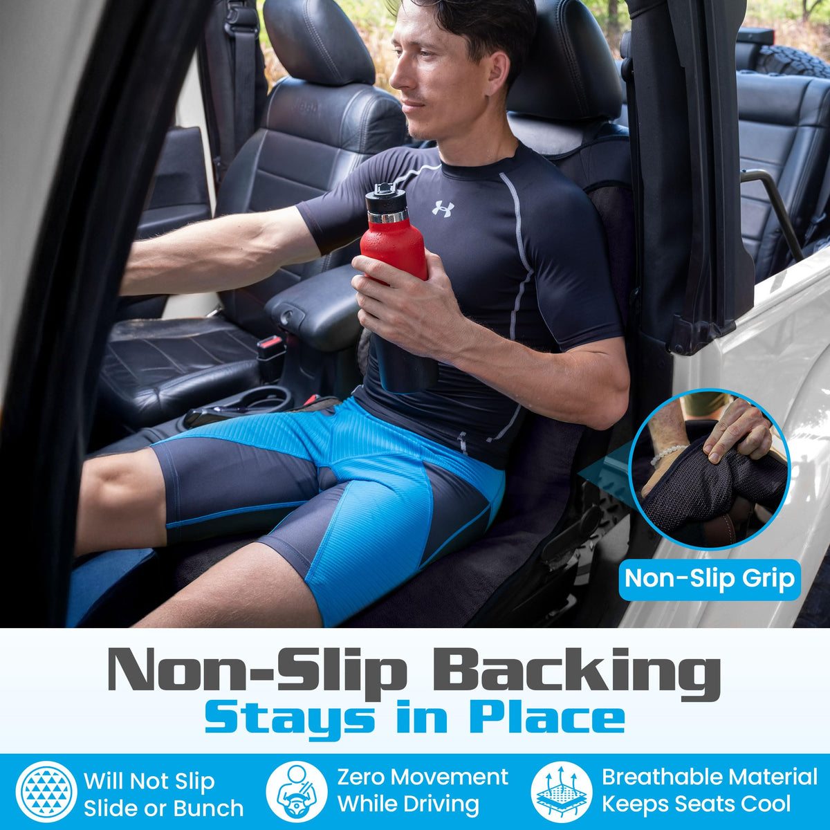 Waterproof Car Seat Cover & Protector, Black Z222688
