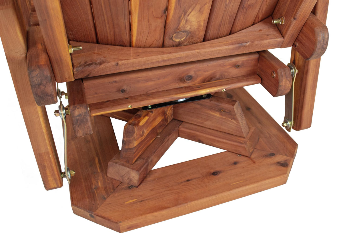 23" Cedar Adirondack Swivel Glider I27086
