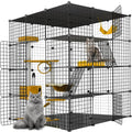 Large Cat Cage Detachable Metal Wire Playpen V46037