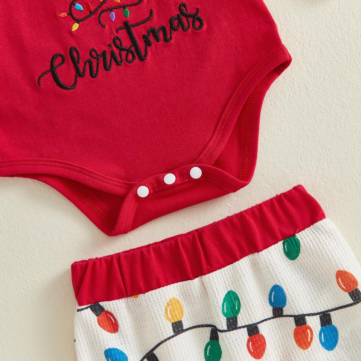 Christmas Baby Boy Outfit Romper Pants Hat M18868