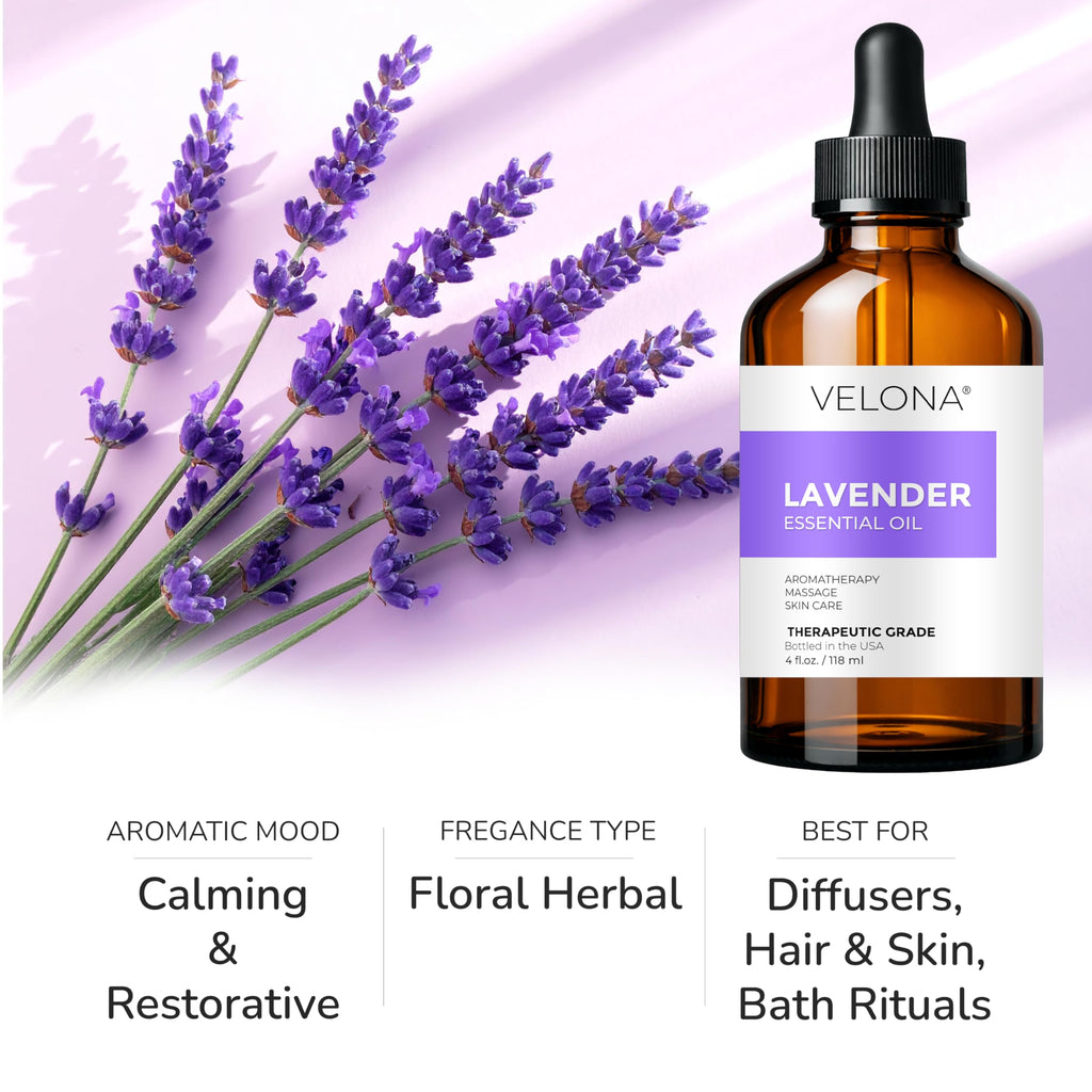Lavender Essential Oil 4 fl oz O714