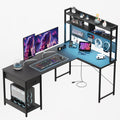 L Shaped Gaming Desk with Hutch X22470