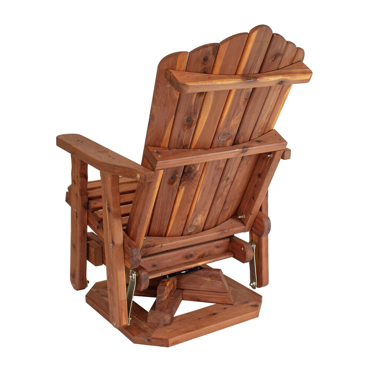 23" Cedar Adirondack Swivel Glider I27086