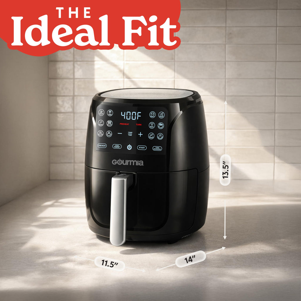 Black 6 Qt Air Fryer K1737
