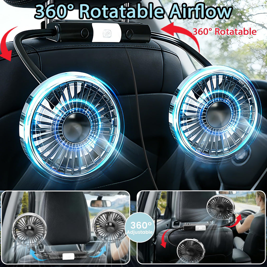 Car Backseat Fans I4098