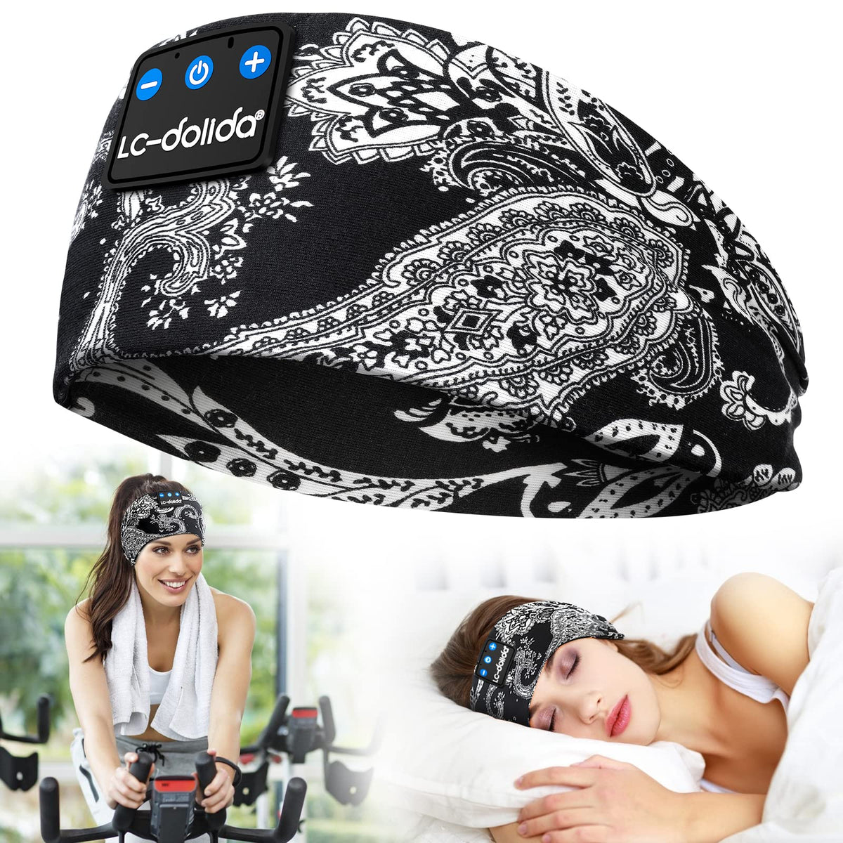 Sleep Headphones Bluetooth Wireless Band Headphones E2510
