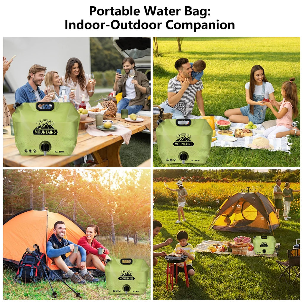 Collapsible 2 Gallon BPA-free Water Container O33392