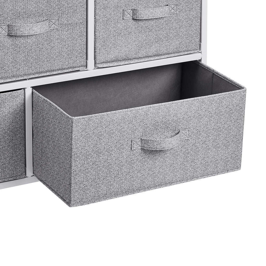 White 5-Drawer Fabric Storage Organizer D91526